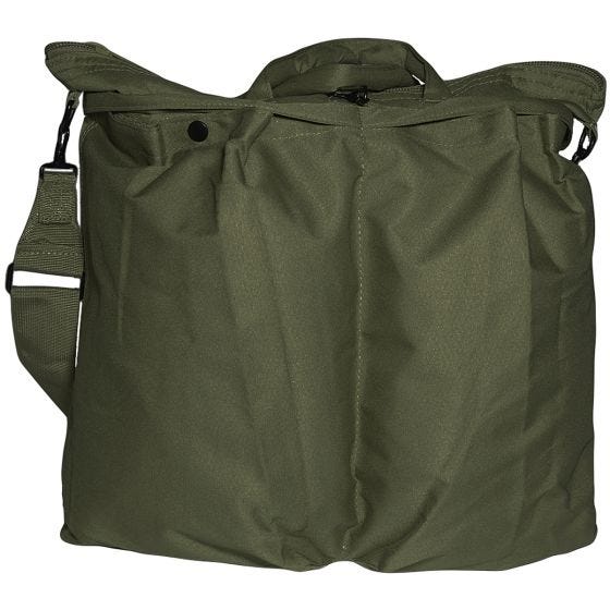 Mil-Tec US Flyer's Helmet Bag with Carrying Strap Olive