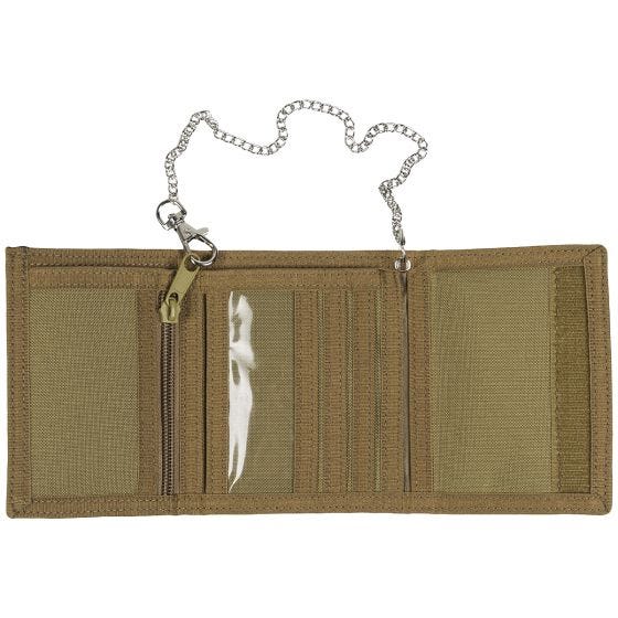 Mil-Tec Wallet with Chain Coyote