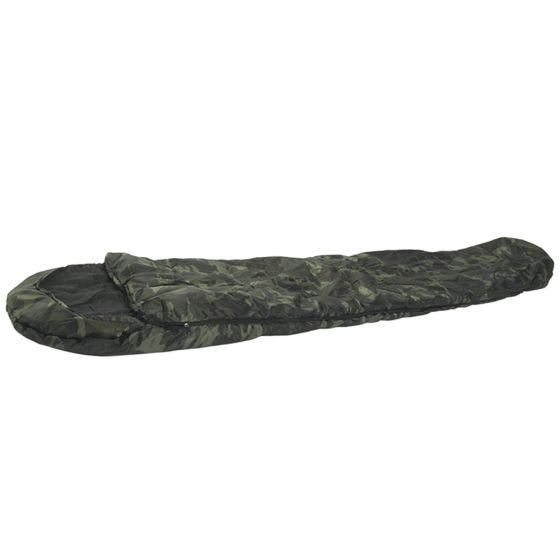 Mil-Tec 2 Layer Mummy Sleeping Bag Woodland