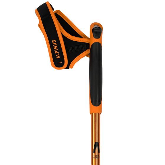 Alpinus Tactical Nordic Walking Poles Kungsleden Orange