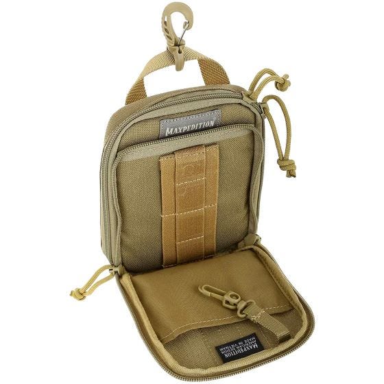 Maxpedition Ziphook Pocket Organizer Medium Khaki