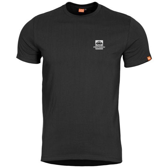 Pentagon Ageron T-shirt American Flag Black