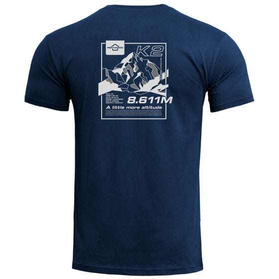 Pentagon Ageron T-shirt K2 Mountain Midnight Blue
