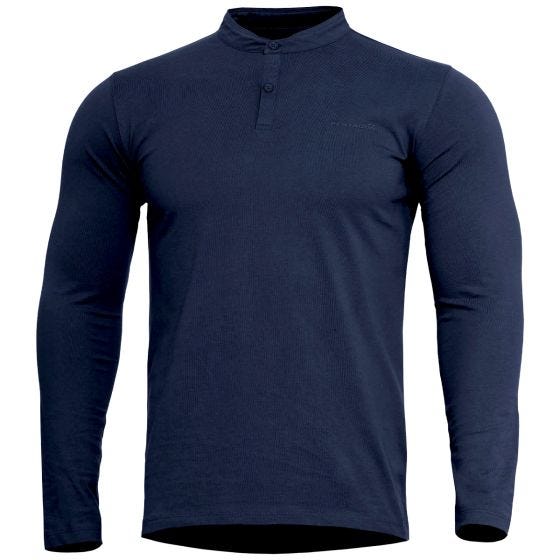 Pentagon Romeo 2.0 Henley Shirt Midnight Blue