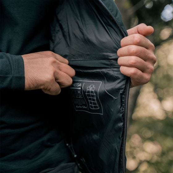 Pentagon Omega Down Vest Black
