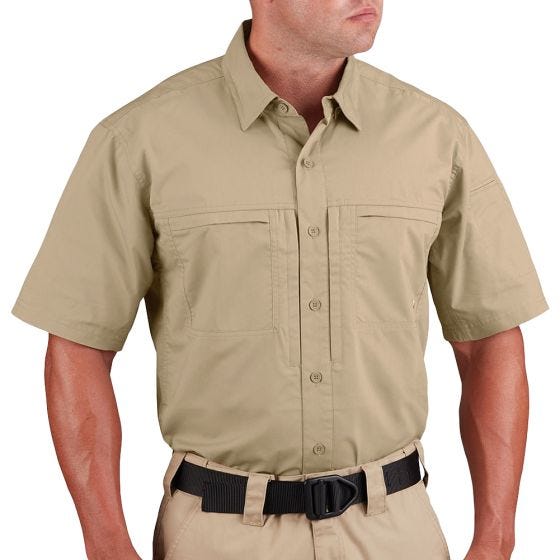 Propper Men's HLX Shirt Short Sleeve Khaki