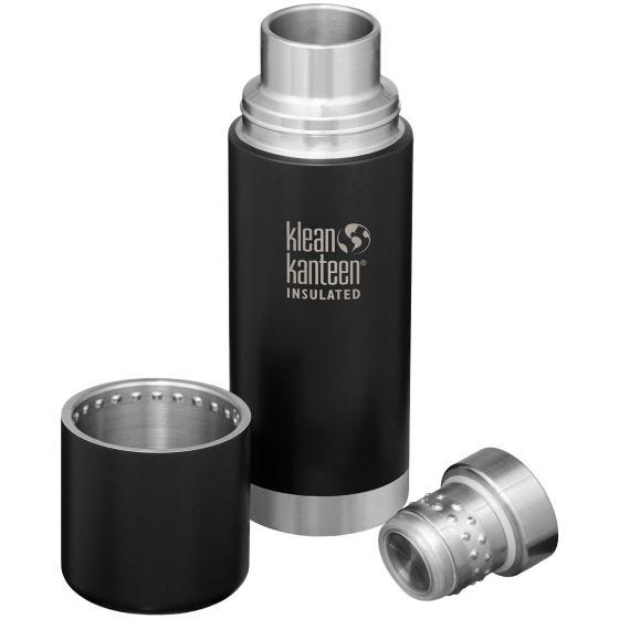 Klean Kanteen TKPro 500ml Insulated Thermos Shale Black