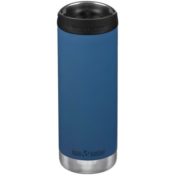 Klean Kanteen TKWide 473ml Insulated Bottle Cafe Cap Real Teal