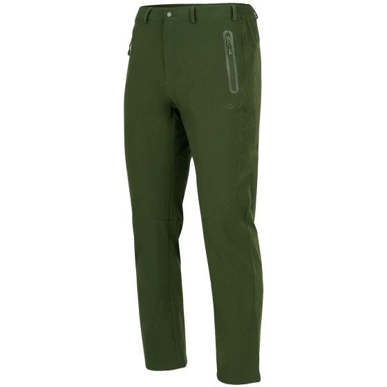 Highlander Munro Mens Walking Trousers Forest Green
