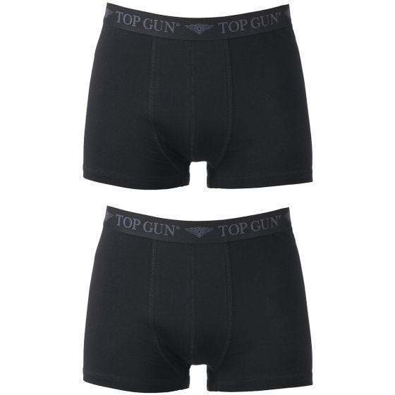Top Gun Boxer Shorts 2 Pack Black