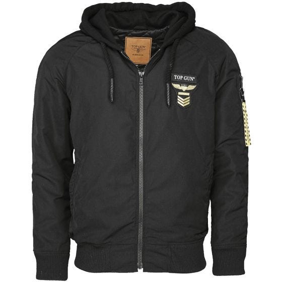 Top Gun The Flying Legend Flight Jacket Black