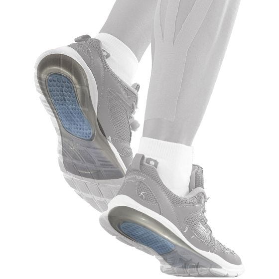 Ultimate Performance 3/4 Heel & Arch Insole Black