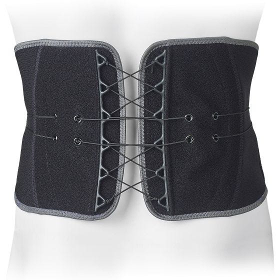 Ultimate Performance Advanced Back Support with Tension Black