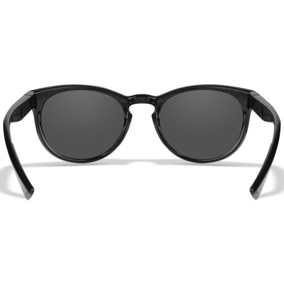 Wiley X WX Covert Glasses - Grey Lenses / Gloss Black Frame