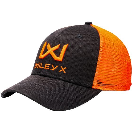 Wiley X Trucker Cap Dark Grey/Signal Orange/Signal Orange