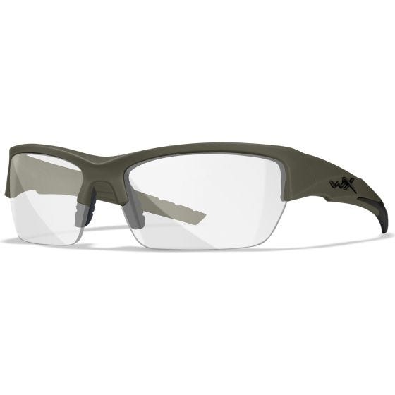 Wiley X WX Valor 2.5 Glasses Clear + Grey + Light Rust Lens / OD Green Frame