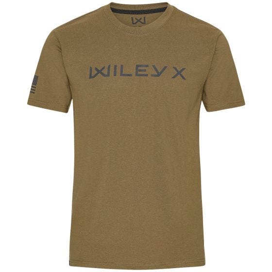 Wiley X WX Canyon T-Shirt Coyote Brown/Dark Grey