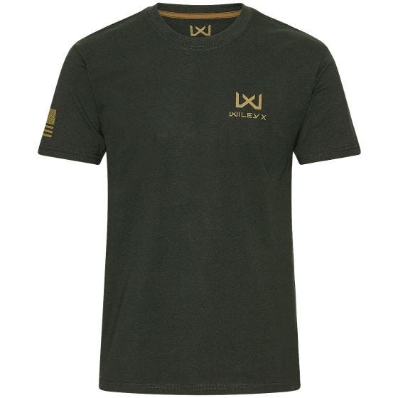 Wiley X WX Canyon T-Shirt OD Green/Coyote Brown