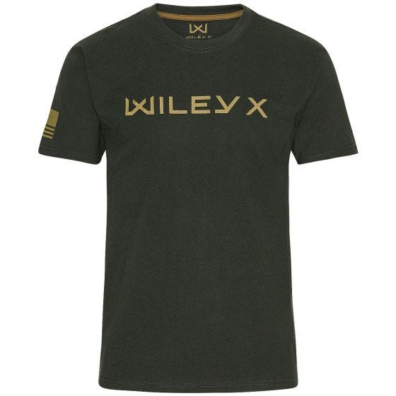 Wiley X WX Canyon T-Shirt OD Green/Coyote Brown