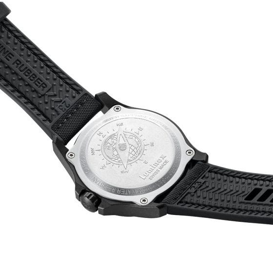 Luminox Atacama Field Urban Adventure Watch 43mm Grey Dial Black/Green Rubber/Webbing Strap