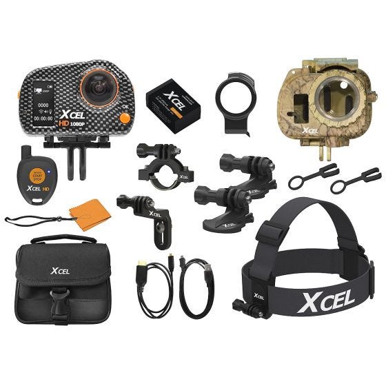 Xcel HD Hunting Edition Camera Carbon