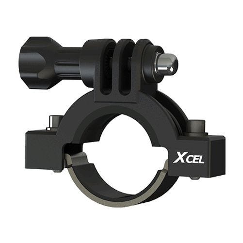 Xcel 0.91" to 1.38" Diameter Action Camera Mount Black