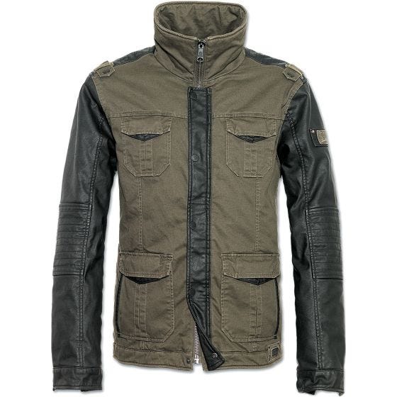 Brandit Ray Vintage Jacket Olive / Black