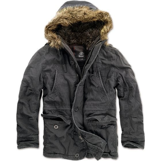 Brandit Vintage Explorer Jacket Black