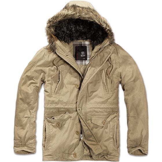 Brandit Vintage Explorer Jacket Camel