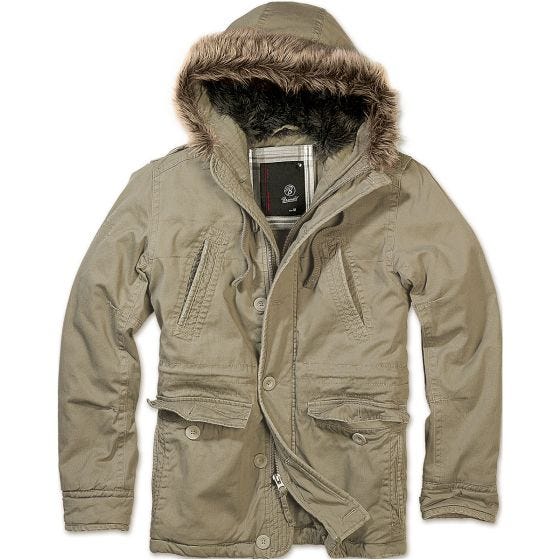 Brandit Vintage Explorer Jacket Olive
