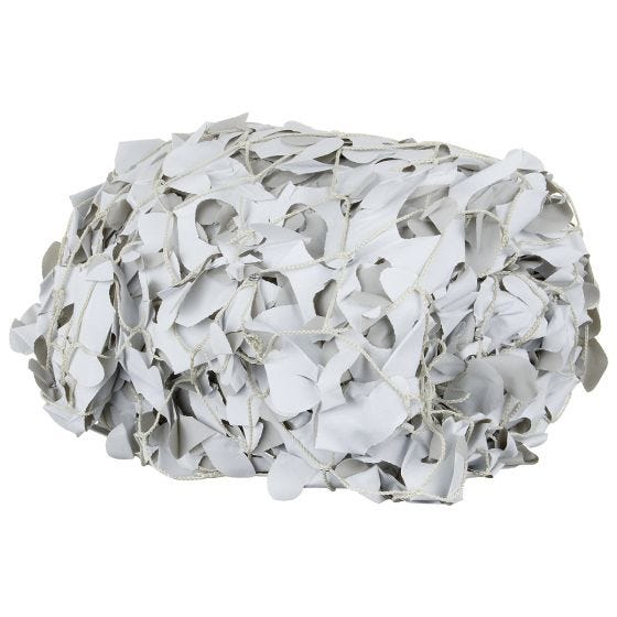 CamoSystems Shade Sail Net Broadleaf 4x5 White