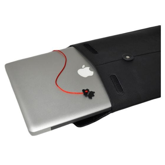 Civilian Manila-13 Leather Sleeve for MacBook 13" Black