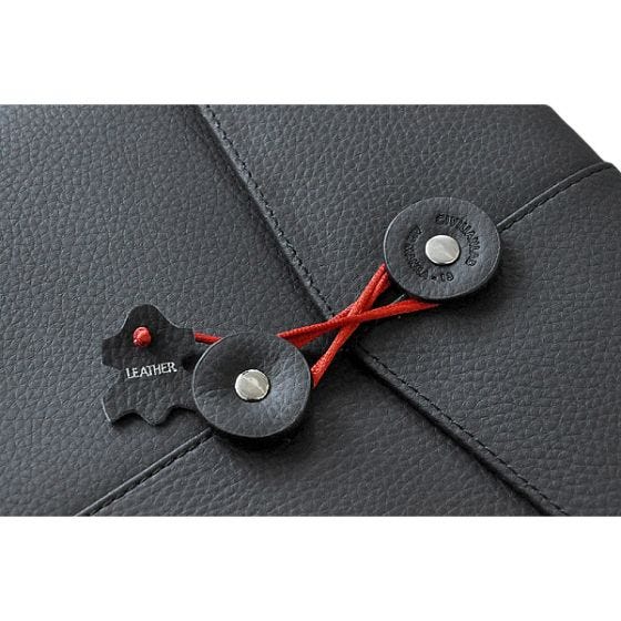 Civilian Manila-13 Leather Sleeve for MacBook 13" Black