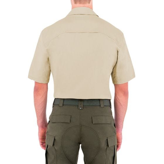First Tactical Men's Specialist Short Sleeve BDU Shirt Khaki