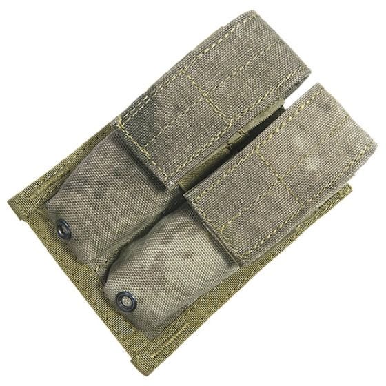 Flyye Double 9mm Magazine Pouch MOLLE A-TACS AU