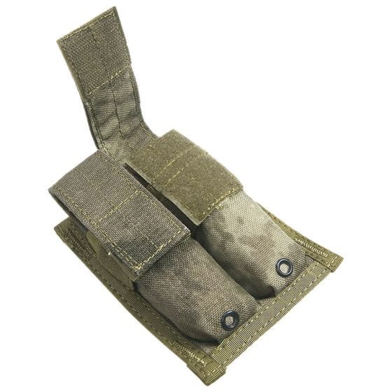 Flyye Double 9mm Magazine Pouch MOLLE A-TACS AU