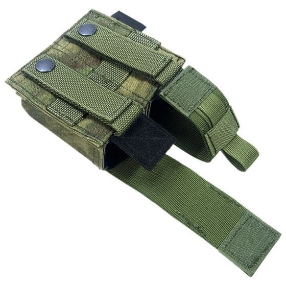 Flyye Double 9mm Pistol Magazine Pouch Ver. HP MOLLE A-TACS FG
