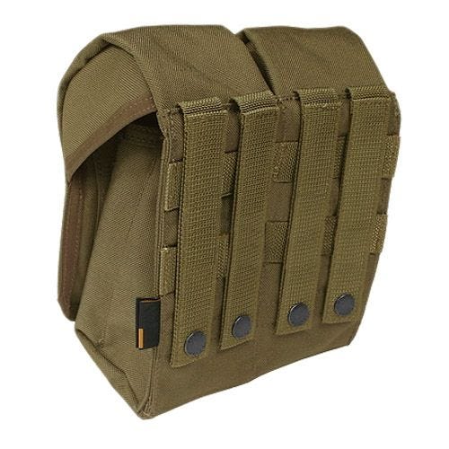 Flyye Dual AK Magazine Pouch MOLLE Coyote Brown