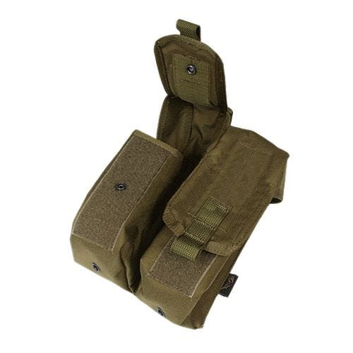 Flyye Dual AK Magazine Pouch MOLLE Coyote Brown