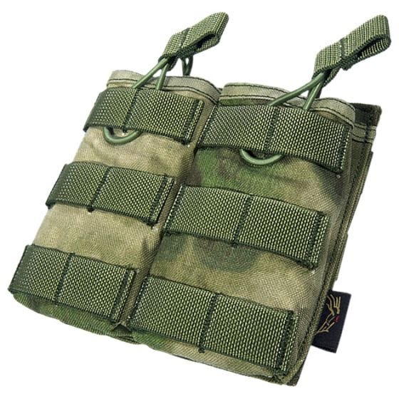 Flyye EV Universal Double Magazine Pouch MOLLE A-TACS FG