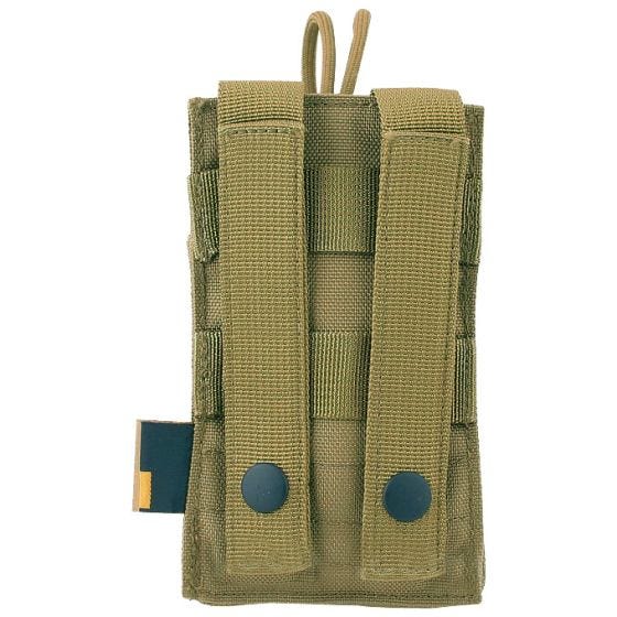 Flyye Short Radio Pouch MOLLE Khaki