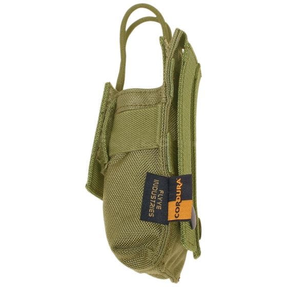 Flyye Short Radio Pouch MOLLE Khaki