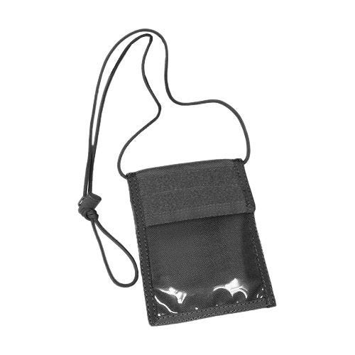 Flyye Neck ID Wallet Black