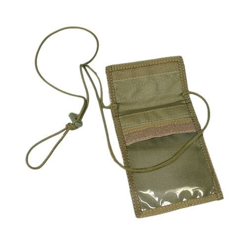 Flyye Neck ID Wallet Khaki