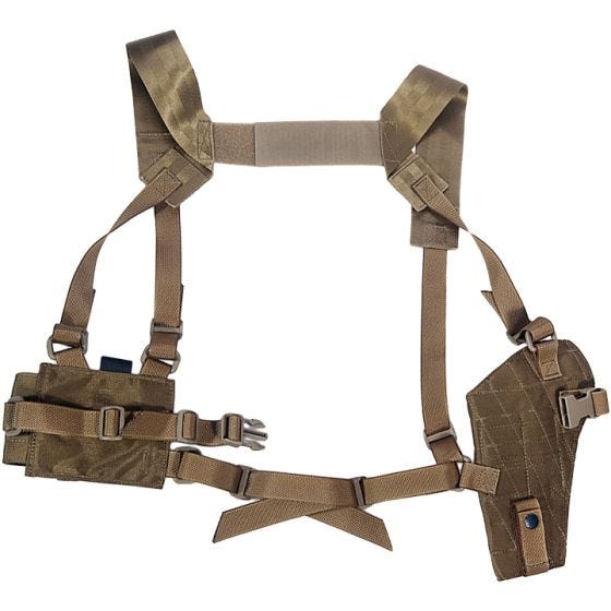 Flyye Shoulder Holster System Panel MOLLE Coyote Brown