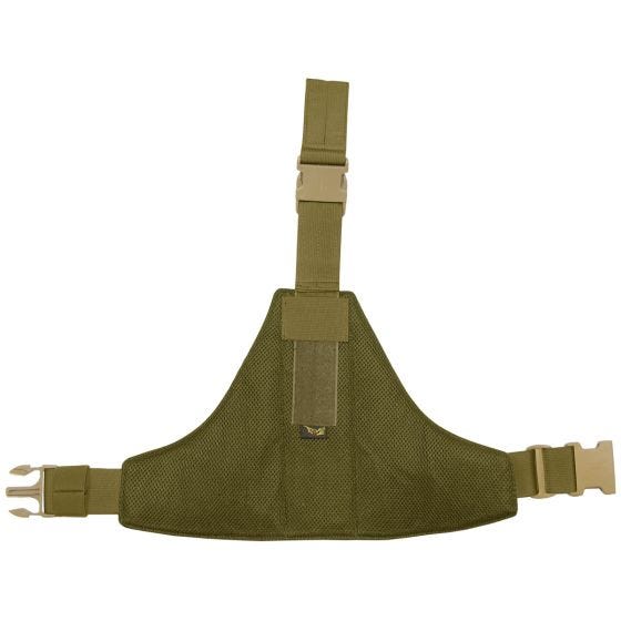 Flyye Triangular Leg Panel MOLLE Coyote Brown