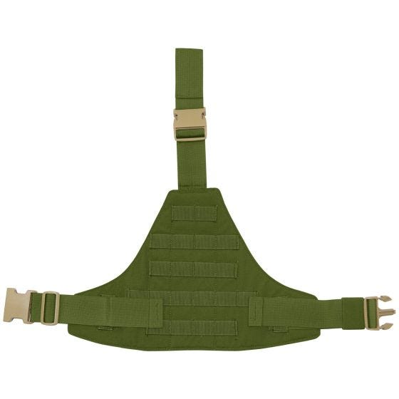 Flyye Triangular Leg Panel MOLLE Olive Drab