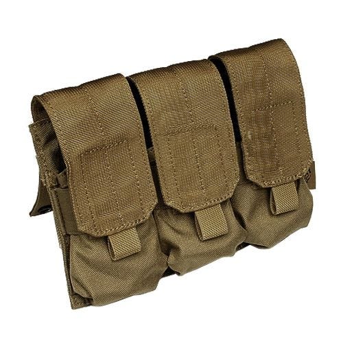 Flyye Triple M4/M16 Magazine Pouch MOLLE Coyote Brown