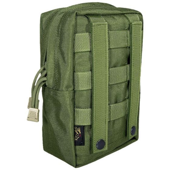 Flyye Vertical Accessories Pouch MOLLE Olive Drab