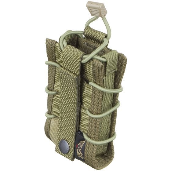 Flyye Industries Single BIB Rifle Mag Pouch A-TACS FG